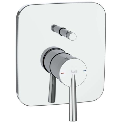 ROCA A5A0B6DC00 PALS Grifo Monomando Empotrable para Baño o Ducha Cromo - ref: A5A0B6DC00