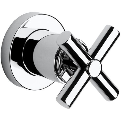 ROCA A5A1943C00 LOFT Llave de Paso Recto de 3/4” Índice C Caliente Cromo - ref: A5A1943C00