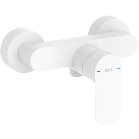 ROCA A5A216EB00 CALA Grifo Monomando Para Ducha Blanco Mate - ref: A5A216EB00