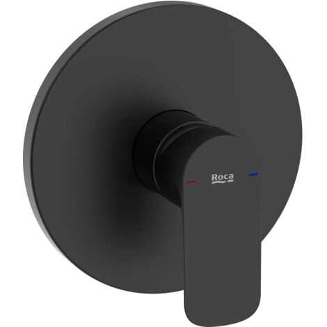 ROCA A5A226ENB0 CALA Grifo Monomando Empotrable Para Ducha Con Cuerpo Empotrable Negro Mate - ref: A5A226ENB0