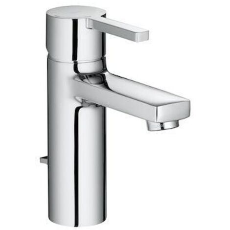 ROCA A5A3296C00 NAIA Grifo Monomando Lavabo Liso Desagüe Clic Clac Cromo - ref: A5A3296C00