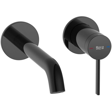 ROCA A5A359ECN0 ONA Grifo Monomando Empotrable Lavabo Negro Titanio - ref: A5A359ECN0