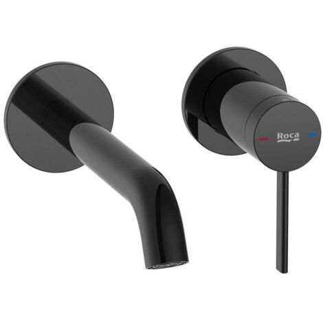 ROCA A5A359ECN0 ONA Grifo Monomando Empotrable Lavabo Negro Titanio - ref: A5A359ECN0