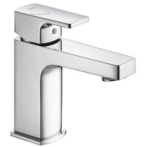 ROCA A5A3B01C00 L90C Grifo Monomando Lavabo Liso Desagüe Clic Clac con Cromo - ref: A5A3B01C00