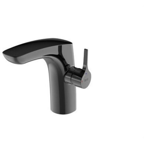 ROCA A5A3B3ACN0 INSIGNIA Grifo Monomando Lavabo con Cold Start Negro Titanio - ref: A5A3B3ACN0