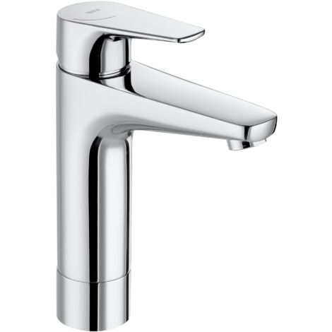 ROCA A5A3D90C00 ATLAS Grifo Monomando Lavabo Caño Mezzo Liso Cromo - ref: A5A3D90C00