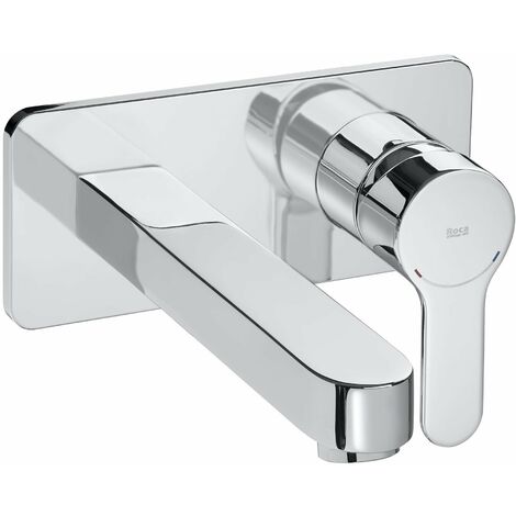 ROCA A5A3L09C00 L20 Grifo Monomando Empotrable Lavabo Cold Start Cromo - ref: A5A3L09C00