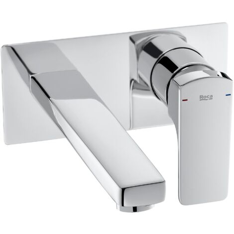 ROCA A5A3L20C00 L90 Grifo Monomando Empotrado Lavabo Cromo - ref: A5A3L20C00