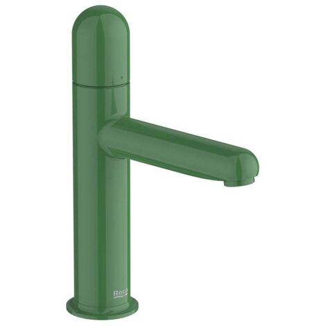 ROCA A5A3Y3FP20 NU Grifo Monomando Lavabo Cold Start Maneta Dome Verde Menta - ref: A5A3Y3FP20