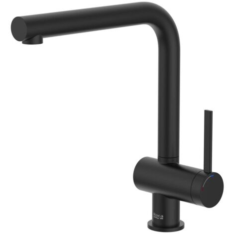 ROCA A5A831FNB0 ONA Grifo Monomando Cocina Negro Mate - ref: A5A831FNB0