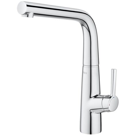 ROCA A5A832AC00 SYRA Grifo Monomando Cocina Caño Giratorio Cold Start Cromo - ref: A5A832AC00