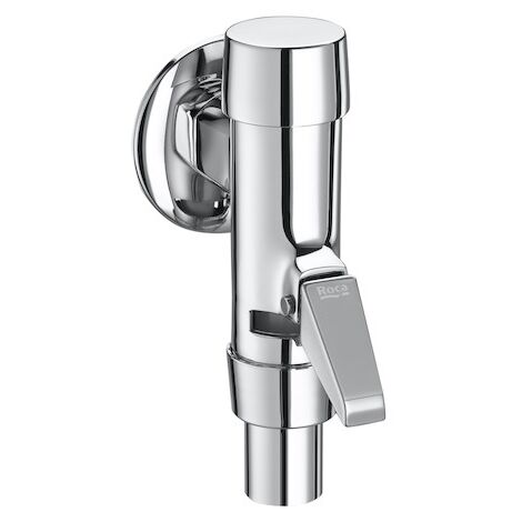 ROCA A5A9477C00 AQUA Fluxor Exterior de 3/4" para Inodoro con Accionamiento Palanca Cromo - ref: A5A9477C00