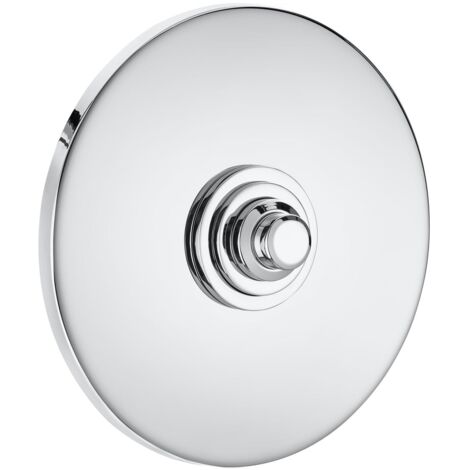 ROCA A5A9777C00 AQUA Aqualine - Fluxor Empotrable para Inodoro de Doble Descarga 6/3L Cromo - ref: A5A9777C00