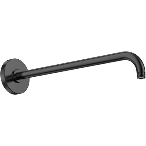 ROCA A5B0250NM0 L400 Brazo de Ducha Pared Negro Cepillado - ref: A5B0250NM0