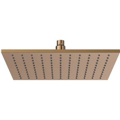 ROCA A5B4050RG0 RAINDREAM Rociador Cuadrado Techo o Pared 300x300 Color Oro Rosa - ref: A5B4050RG0