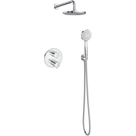 ROCA A5D0718C00 T-500 BASIC Grifo Termostático Baño-Ducha Cromo - ref: A5D0718C00