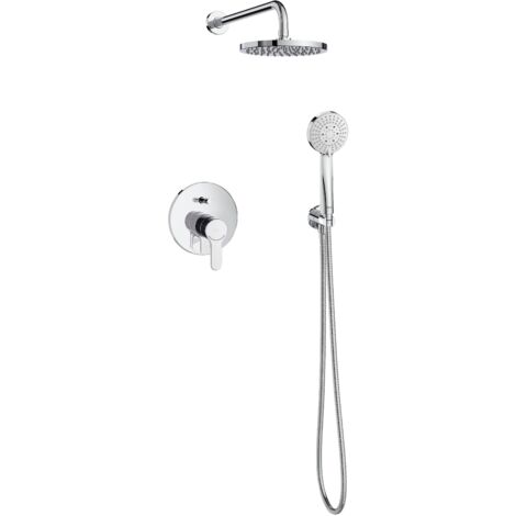 ROCA A5D1809C00 L20 Pack Basic Grifo Monomando Ducha con Inversor Cromo - ref: A5D1809C00