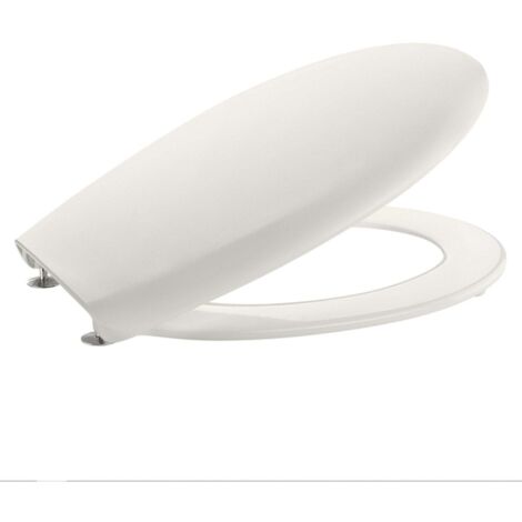 ROCA A801B6017B VICTORIA Asiento WC Bisagras Inox Pergamon - ref: A801B6017B