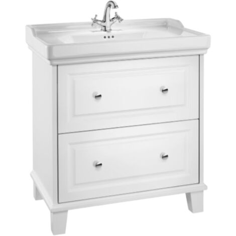 ROCA A851369415 CARMEN UNIK Mueble + Lavabo 2 Cajones Blanco - ref: A851369415