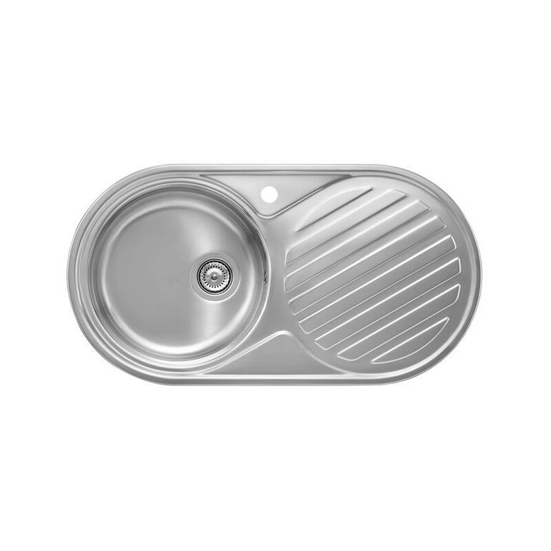 

A870930901 DUO-90 Fregadero Con Escurridor Derecha - Roca