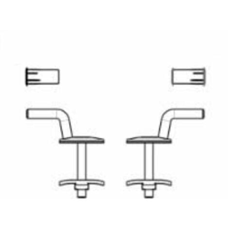 ROCA AI0020900R MERIDIAN Kit Bisagras Con Fijación - ref: AI0020900R