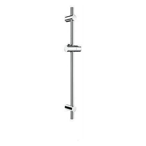 ROCA Barra de ducha de 700 mm con soporte regulable para ducha teléfono - Serie Stella