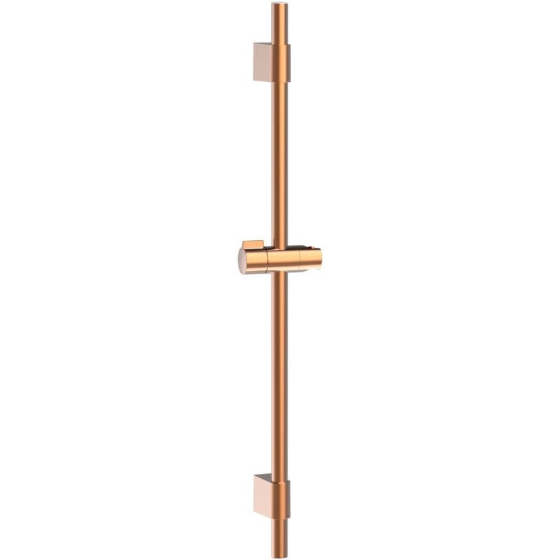 Roca - Barre de douche Sensum 700mm avec support douchette, Rose gold