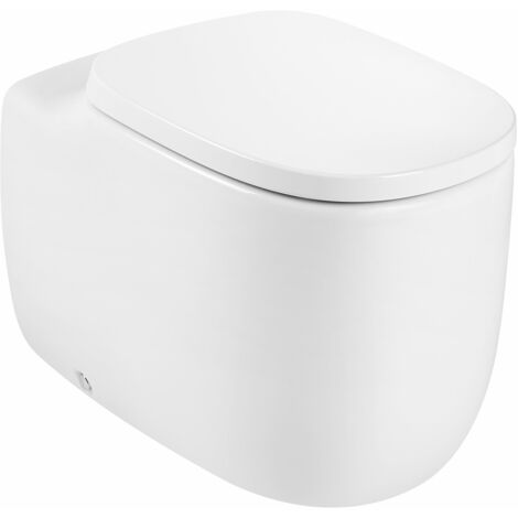ROCA BEYOND Inodoro Rimless Tanque Alto Blanco - ref: A3470B7000+A801B8200B
