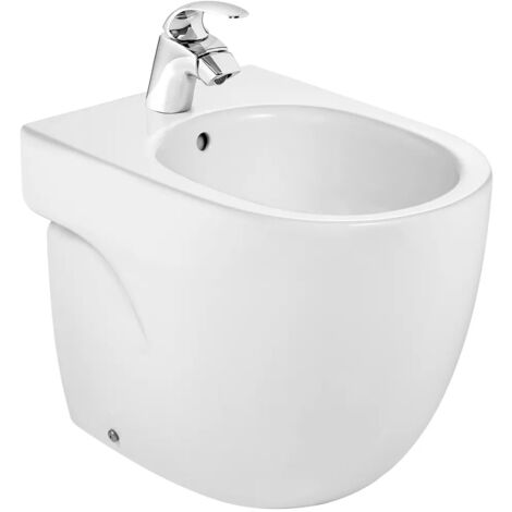 Roca - Bidet Filo Parete Porcellana Bianco - Serie: New Meridian