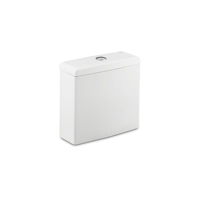 

Roca - Cisterna de doble descarga 4,5/3L con alimentación inferior para inodoro MERIDIAN Color: Blanco