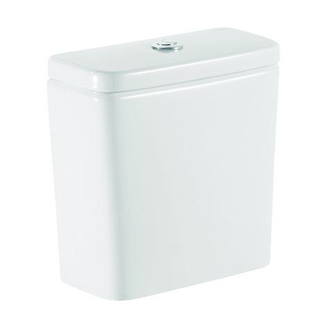 ROCA Cisterna de doble descarga 45/3L con alimentación inferior para inodoro - Serie Debba , Blanco