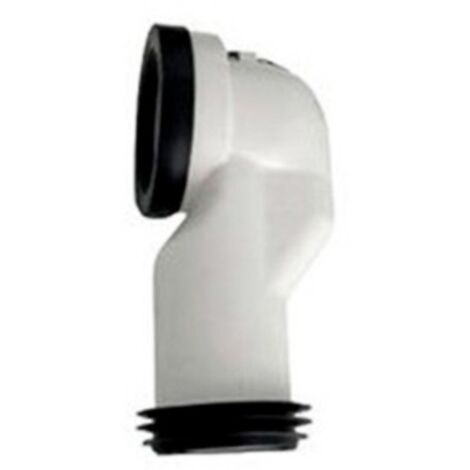 Roca – Coude d'évacuation vertical 150mm – Raccord compact pour installation toilettes à double sortie – Environnement espaces confinés