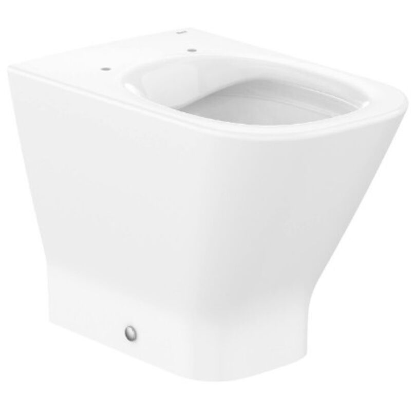 Roca - cuvette de toilette murale sans rebord avec double sortie pour toilettes