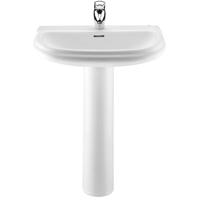 

ROCA DAMA RETRO Lavabo Blanco - Medida: 63X50,5 CMS