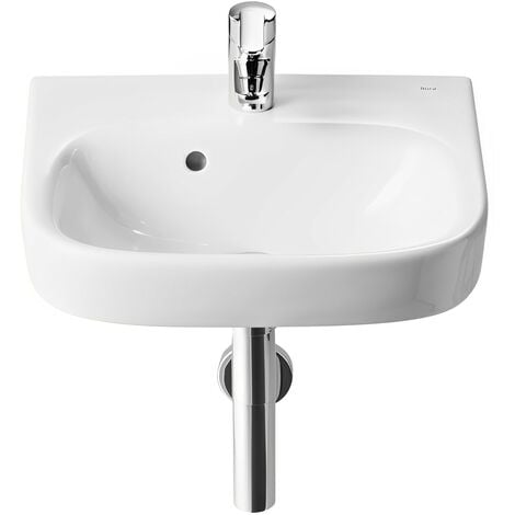 Roca Debba Wall Hung Basin 350mm W - 1 Tap Hole