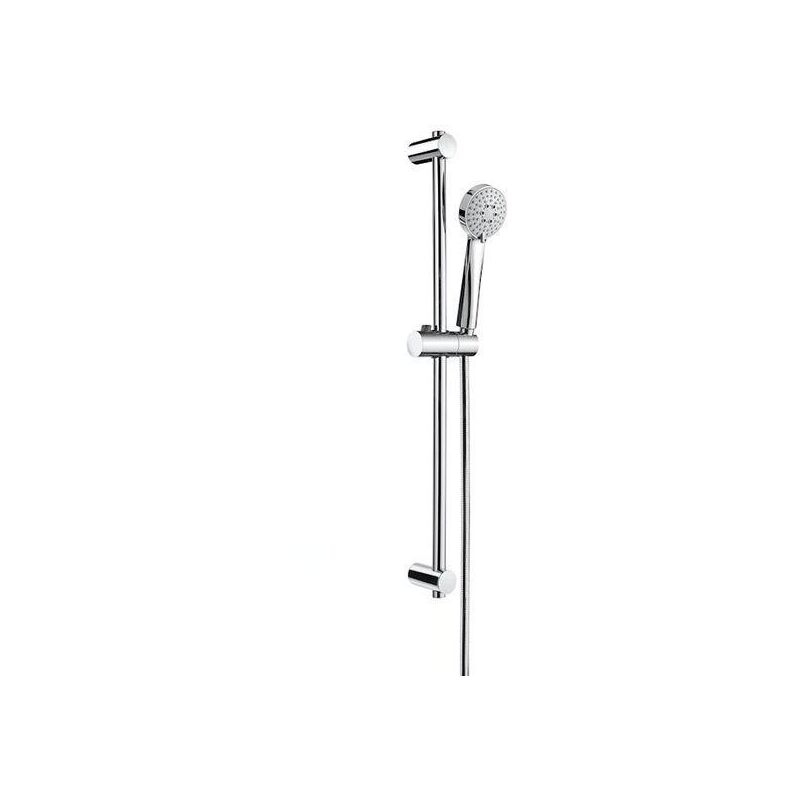 Stella - Ensemble de pommeau de douche, barre et flexible, 3 jets, chrome A5B1403C00 - Roca