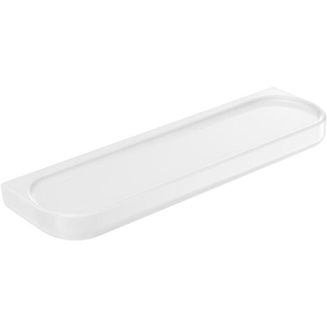 Roca – Étagère de salle de bain 300 mm – Porcelaine blanche – Fixation murale avec kit inclus – Poids max 5 kg