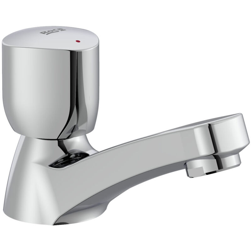 

ROCA Grifo de lavabo - Serie Brava de repisa (índice rojo)