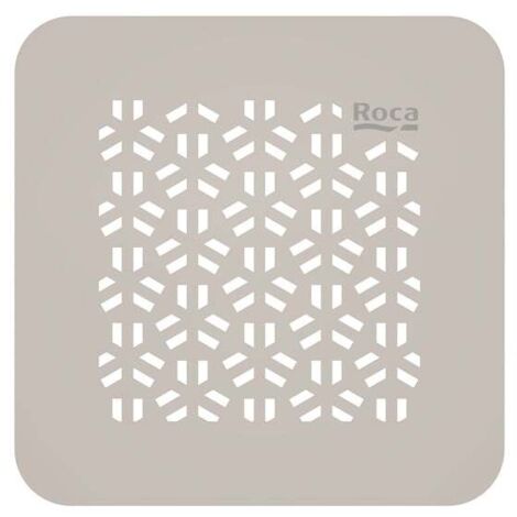 Roca – Grille de vidage en acier inoxydable pour receveur de douche Terran-N – Couleur beige – Compatible avec siphon standard