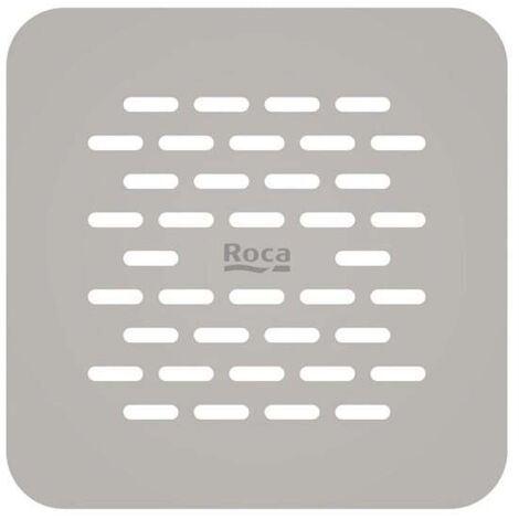 Roca – Grille de vidage en acier inoxydable pour receveur de douche Terran-N – Finition perle – Résistante à la corrosion – Design extra plat