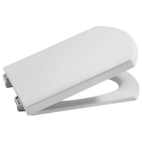ROCA Hall flap, bianco, 408mm, sistema anticaduta Silencio