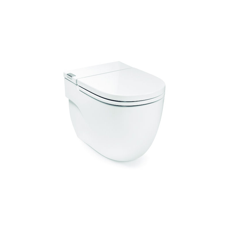 ROCA IN-TANK - Inodoro de pie con tanque integrado. Incluye tapa y