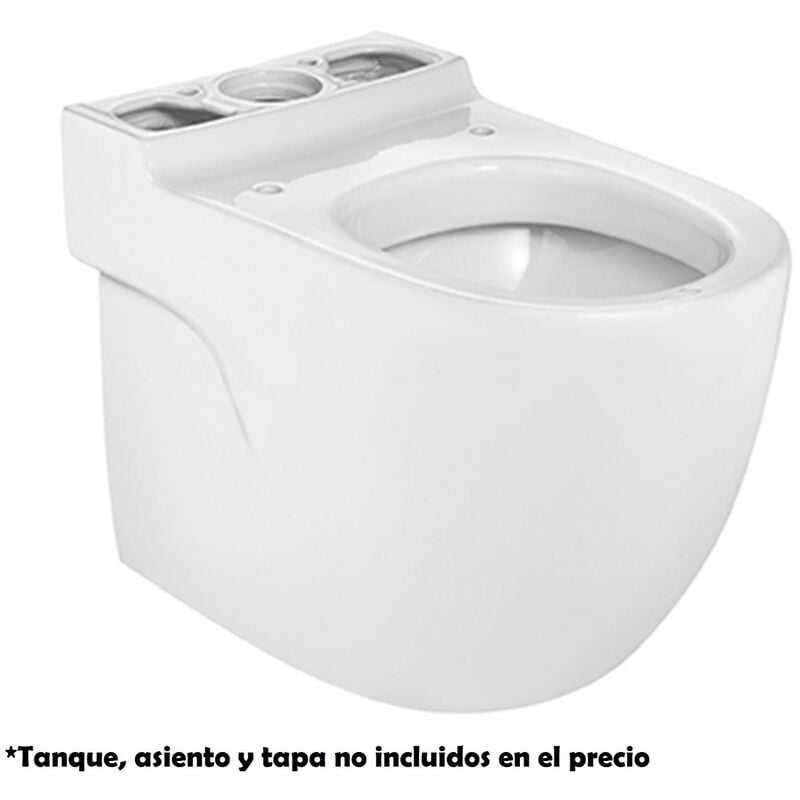 

Taza de Inodoro compacto adosado MERIDIAN - ROCA - Color: Pergamon