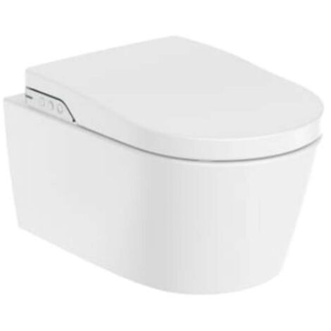 Roca Inspira - In-Wash elektronischer Bidet, Rimless, SlowClose, weiß A803060001