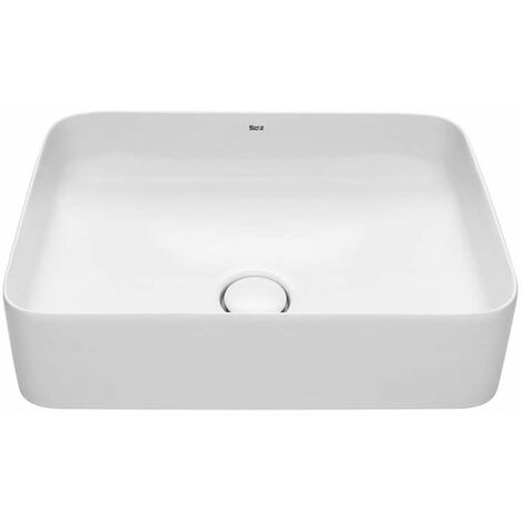 Roca Inspira - Lavabo da appoggio 50x37 cm, bianco A327530000