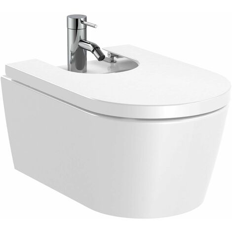 ROCA A80152C00B INSPIRA ROUND Compacto Tapa WC Amortiguada Blanco