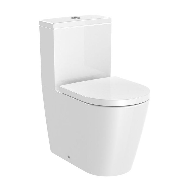 

INSPIRA ROUND Rimless Inodoro Completo Compacto - Roca