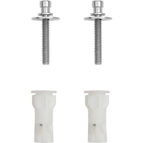 TORNILLO TAPA WC 2 UNID PLASTICO