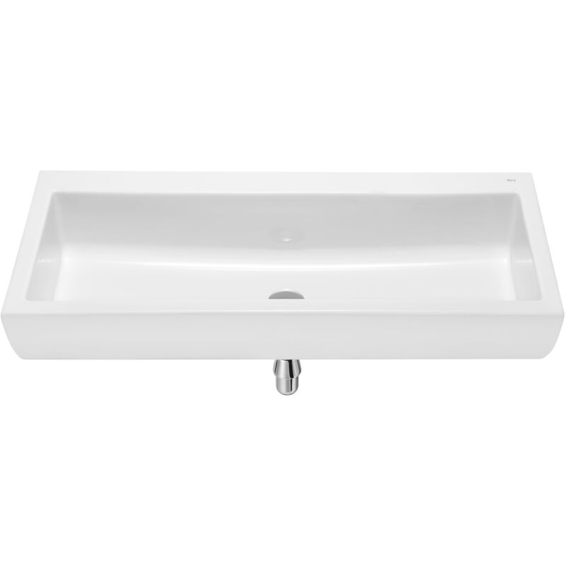 

ROCA Lavabo colectivo de porcelana suspendido - Serie Access , Blanco