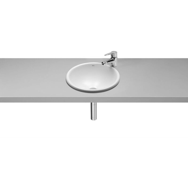 

Lavabo de encimera - Serie Foro , Blanco. No incluye grifería. - Roca